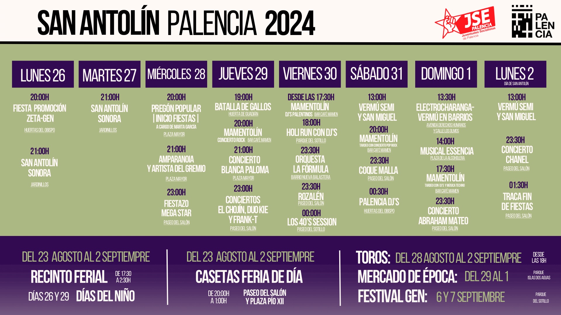 San Antolín Palencia 2024