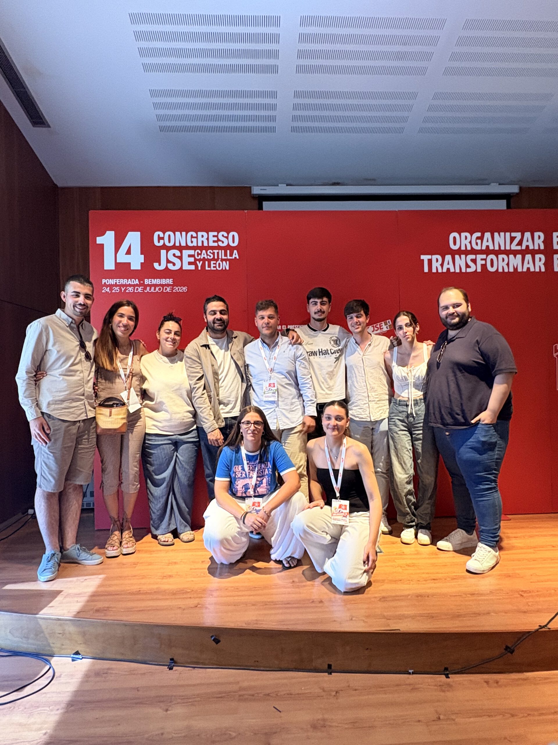 Juventudes socialistas de Palencia, presente en el 14 congreso autonómico