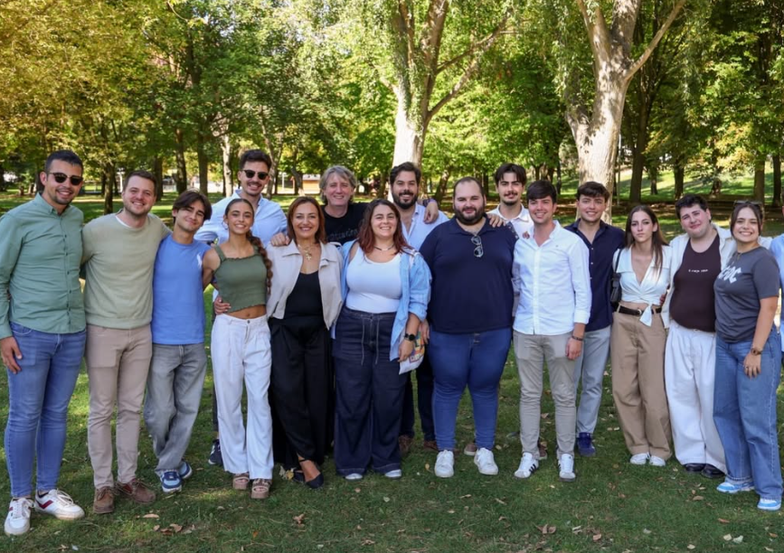 JSE Palencia y PSOE; juntos en la fiesta de la rosa